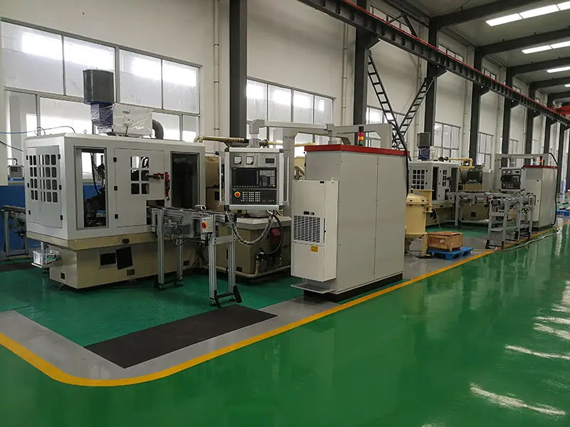 What materials can a double disc grinding machine process?