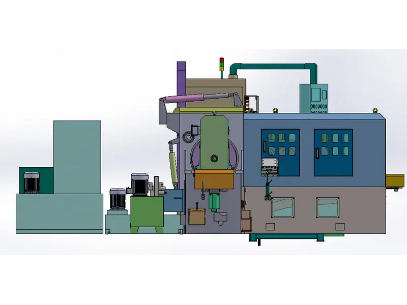 Double disc grinding machine special for carbon ceramic brake disc