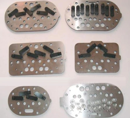 Compressor valve plate