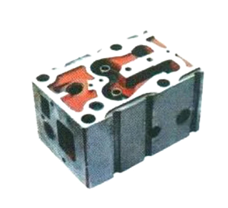 Square cylinder head